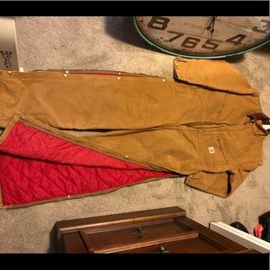 Men’s insulated carhartt coveralls
